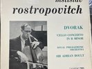 O ASD 358 ED1 Rostropovich Boult Dvorak Cello Concerto HMV 1st W/G Aussie UK