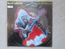 Vinyl Iron Maiden Fear of the Dark Live Cut to Shape 7