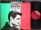 CHET BAKER In Milan LP JAZZLAND JLP 918 US 1966 JAZZ Gianno Basso Franco Serri