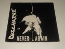 Discharge - LP - Never Again - UK 1984 - Clay Records CLAY LP 12