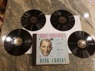 Bing Crosby Merry Christmas 78rpm 4 Record Set DECCA Santa Claus White Xmas