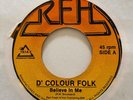 Modern Soul Synth Boogie 45 D' COLOUR FOLK Believe In Me RFH Rare HEAR