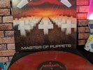 Metallica - Master Of Puppets LP - Battery Brick Red Vinyl Record Pre-Owned