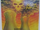 LP 33T TRASH SPEED METAL NUCLEAR ASSAULT SURVIVE UK 1988 PRESS OIS EX
