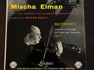 MISCHA ELMAN BEETHOVEN CONCERTO FOR VIOLIN ORCHESTRA LONDON LL1257 UK  LP NM