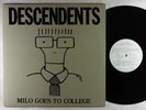 Descendents - Milo Goes To College LP - New Alliance VG+