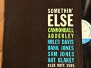 Cannonball Adderley Somethin’ Else Archive NM  W63 DG Blue Note lp Miles Davis