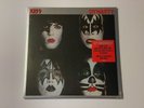 KISS DYNASTY 45th Anniversary red + black swirl vinyl LP sealed (damaged corner)