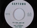 Northern Soul 45 C-QUENTS It's You And Me CAPTOWN VG++ HEAR a