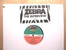 Zebra - The Interview LP Questions and Answers 1987 Ex/Vg Atlantic PR 1028