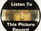 JOHN LENNON 'LISTEN TO THIS PICTURE RECORD' PROMO PIC DISC FOR WALLS & BRIDGES