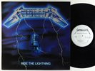 Metallica - Ride The Lightning LP - Megaforce OG Press VG++