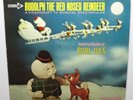 BURL IVES RUDOLPH THE RED NOSED REINDEER (VG+) DL-34327  VINYL LP RECORD