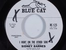 Northern Soul 45 SIDNEY BARNES I Hurt On The Other Side BLUE CAT VG+ promo HEARa