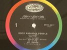 Beatles John Lennon 1986 Rock And Roll People UNPLAYED US 12” Promo Vinyl