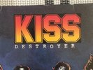 KISS Destroyer LP Germany 1st Press Round SS logo EMI Blue Casablanca label