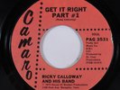 Funk 45 RICK CALLOWAY & HIS BAND Get It Right CAMARO HEAR a