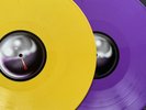 Currents by Tame Impala (Record, 2015) Yellow/Purple Vinyl Limited