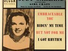 1953 Judy Garland - Girl Crazy Gershwin Movie 45 RPM EP - Embraceable You T1