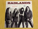 Vintage 1989 Badlands Self-Titled LP Vinyl Gold Stamp Promo 81966-1