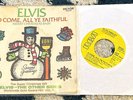 Elvis Presley: O Come.../Merry Christmas... 45 RCA/US Promo w/sleeve VG/G+