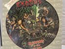 EXODUS PICTURE DISC pleasures of the flesh,thrash metal,vinyl RARE VERSION