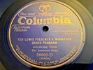 TED LEWIS & KATE SMITH MINIATURE PROGRAMS - 1932 COLUMBIA 12