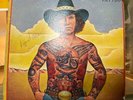 AUTO Tattoo David Allan Coe 1977 Vinyl Columbia 1st Press SIGNED