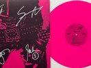 RARE SIGNED Motley Crue Too Fast For Love Exclusive Pink Vinyl Whisky A Go Go