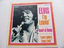 ELVIS PRESLEY USA  45 DEMO NOT FOR SALE    PIC SL  IM  LEAVIN   /  HEART OF ROME