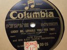 Jack Payne 78 Record Grade E- 