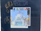 signed vinyl record Led Zeppelin