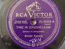 Broder Kapelle RCA Victor 25-5004 klezmer Yiddish 78rpm
