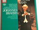 Gunter Wand Johannes BRAHMS Complete Symphonies 2 LP Vinyl BOX SET DMM