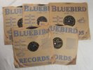 Five GLENN MILLER 78's -- OVER THE RAINBOW, String of Pearls, BLUEBERRY HILL