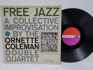 ORNETTE COLEMAN DOUBLE QUARTET Free Jazz 1961 LP Atlantic 1364 EX Vinyl DIE-CUT