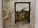 Led Zeppelin IV Vinyl Record Vgc Green/Orange Label K50008 1971 Play Tested