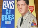 RARE Elvis LP “G.I. Blues” (1960) With WOODEN HEART HYPE STICKER Mono RCA VICTOR