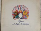 A Night At The Opera Record  Queen Elektra 1053 Embossed 1975 press EX vinyl