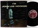 John Lee Hooker - I'm John Lee Hooker LP - Vee Jay Mono DG VG+