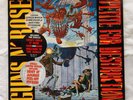 Guns n Roses Appetite for Destruction 1st UK Vinyl Press Banned Sleeve/Stickers
