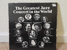 THE GREATEST JAZZ CONCERT IN THE WORLD 40 TRACKS 4 VINYL LPS VARIOUS ARTISTS