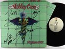 Motley Crue - Dr. Feelgood LP - Elektra VG++ Autograph Shrink