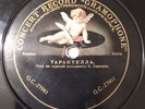 RUSSIAN GRAMOPHONE, TARANTELLA - ZIGEUNERWIESEN, VIOLINIST - PABLO DE SARASATE