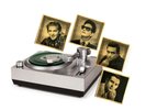 Crosley Mini Turntable for 3 Inch Vinyl Records w/Sun Records Set of 4