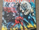 Iron Maiden The Number Of The Beast LP 1982 A2/B3 EMI 2nd Variant Vinyl is EX