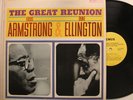 Louis Armstrong & Duke Ellington Lp The Great Reunion On Emus - Vg++ To Nm