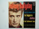 Johnny Hallyday / Les Golden Stars 45Tours EP vinyle La Bagarre pressage Espagne