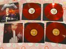 Metallica Cliff 'Em All 4LP Red Colored Vinyl Box Set Limited Numbered #62/250