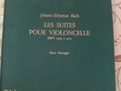 Bach Cello suites Henri Honegger Set 3 LP's 1ed Valois 1961 numbered Mint-  RARE